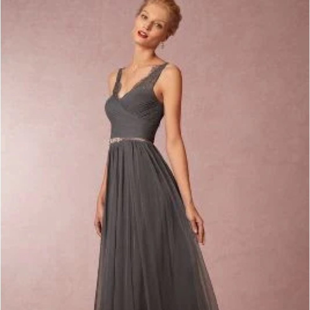 Hitherto for BHLDN dress in Pewter.